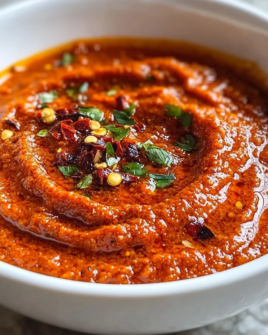 Authentische Marokkanische Harissa Sauce – Scharf & Aromatisch
