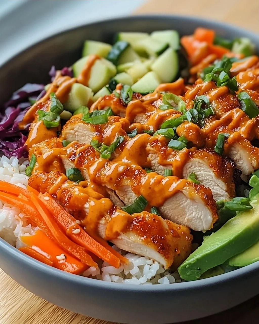 Bang Bang Chicken Bowl: Geschmacksexplosion, einfach kochen!