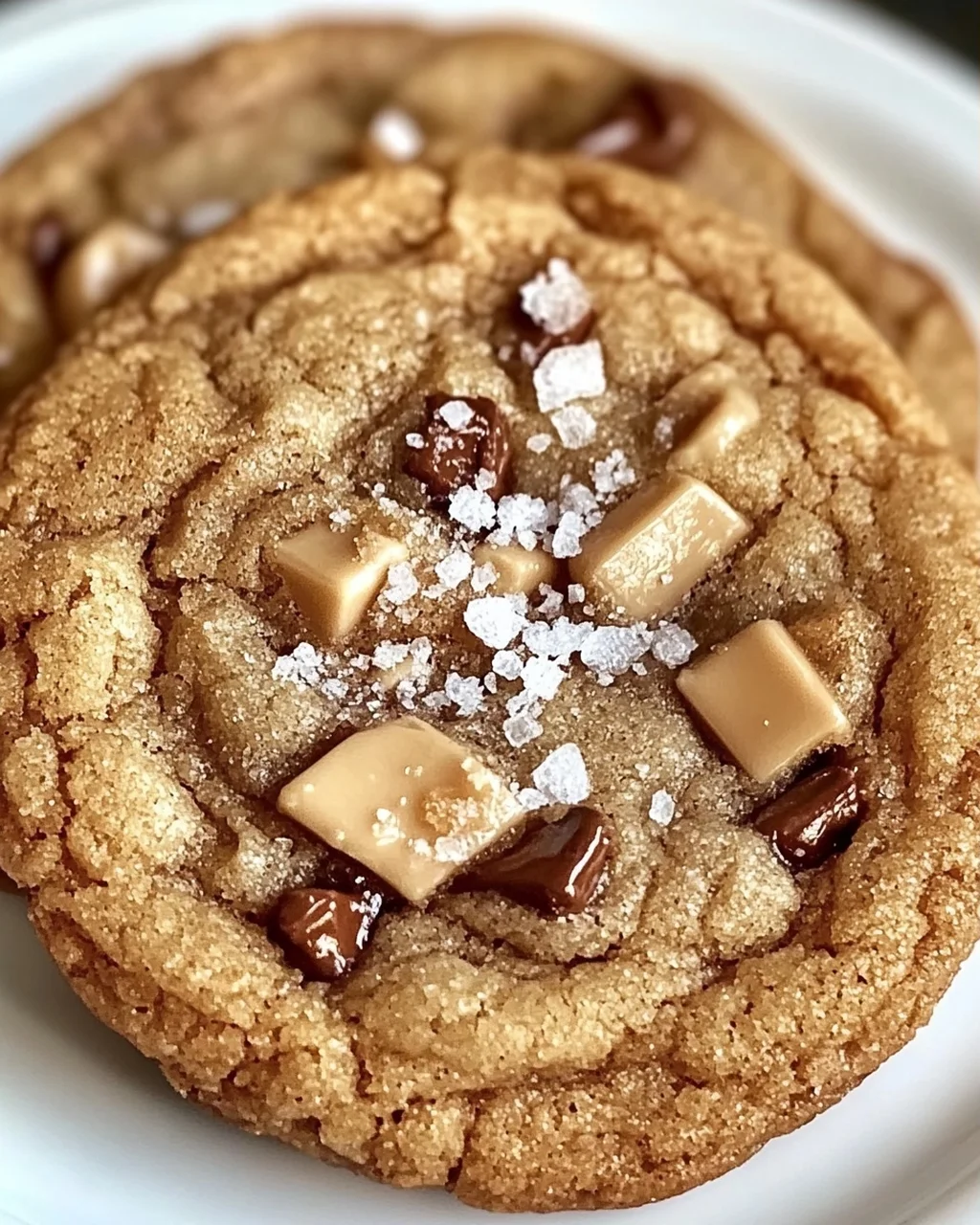 Braune Butter Kaffee Toffee Kekse für Kaffeeliebhaber