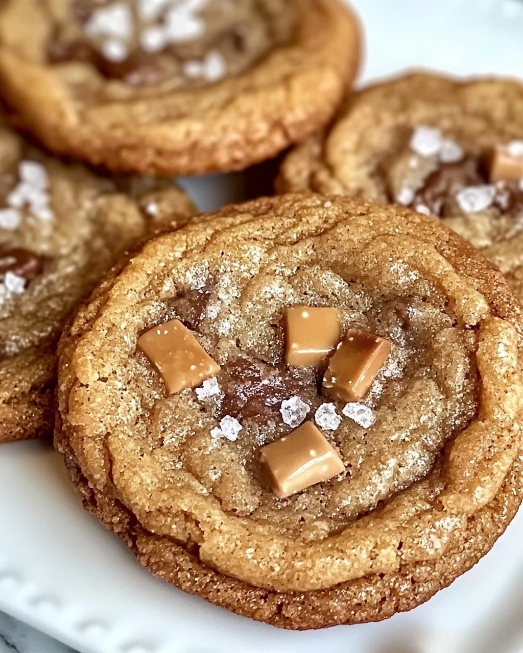 Braune Butter Kaffee Toffee Kekse für Kaffeeliebhaber