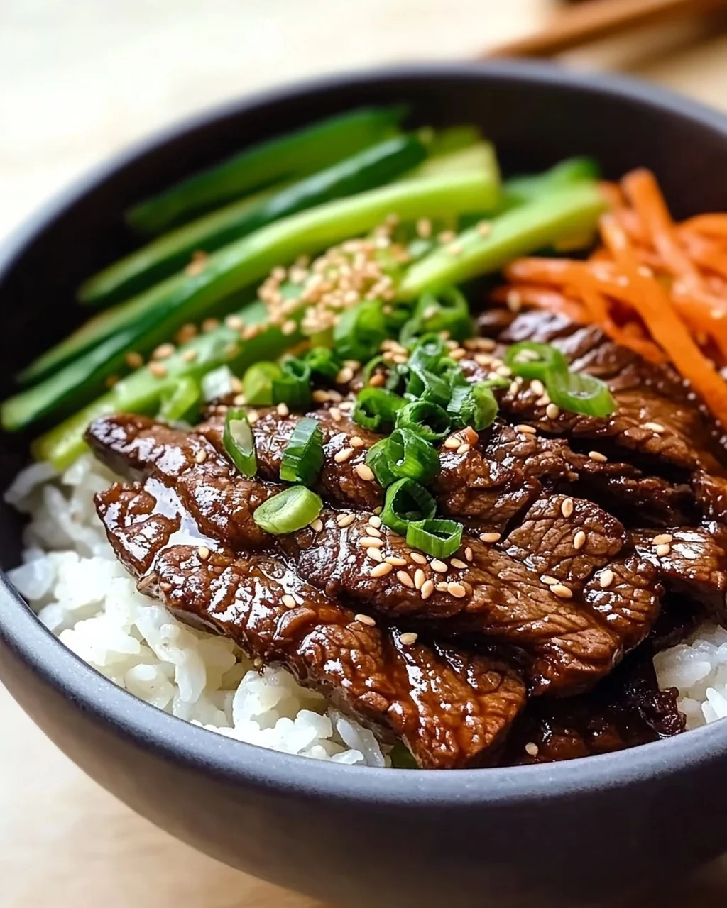 Bulgogi Rind Reis Bowl: Einfach & Lecker genießen!