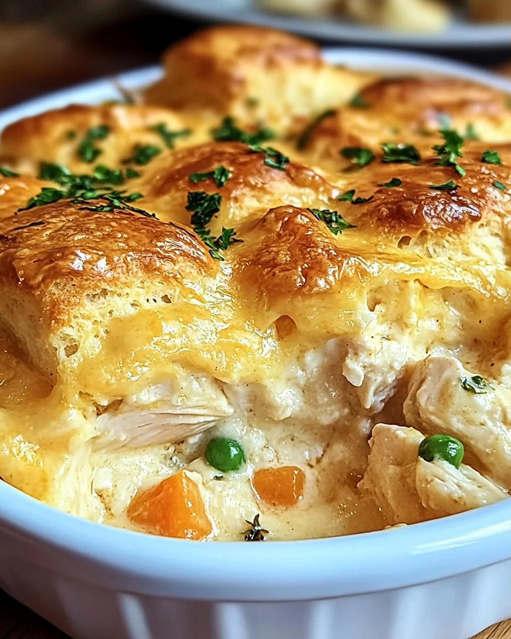 Cheddar-Bay-Hähnchen-Cobbler für gemütliche Abende