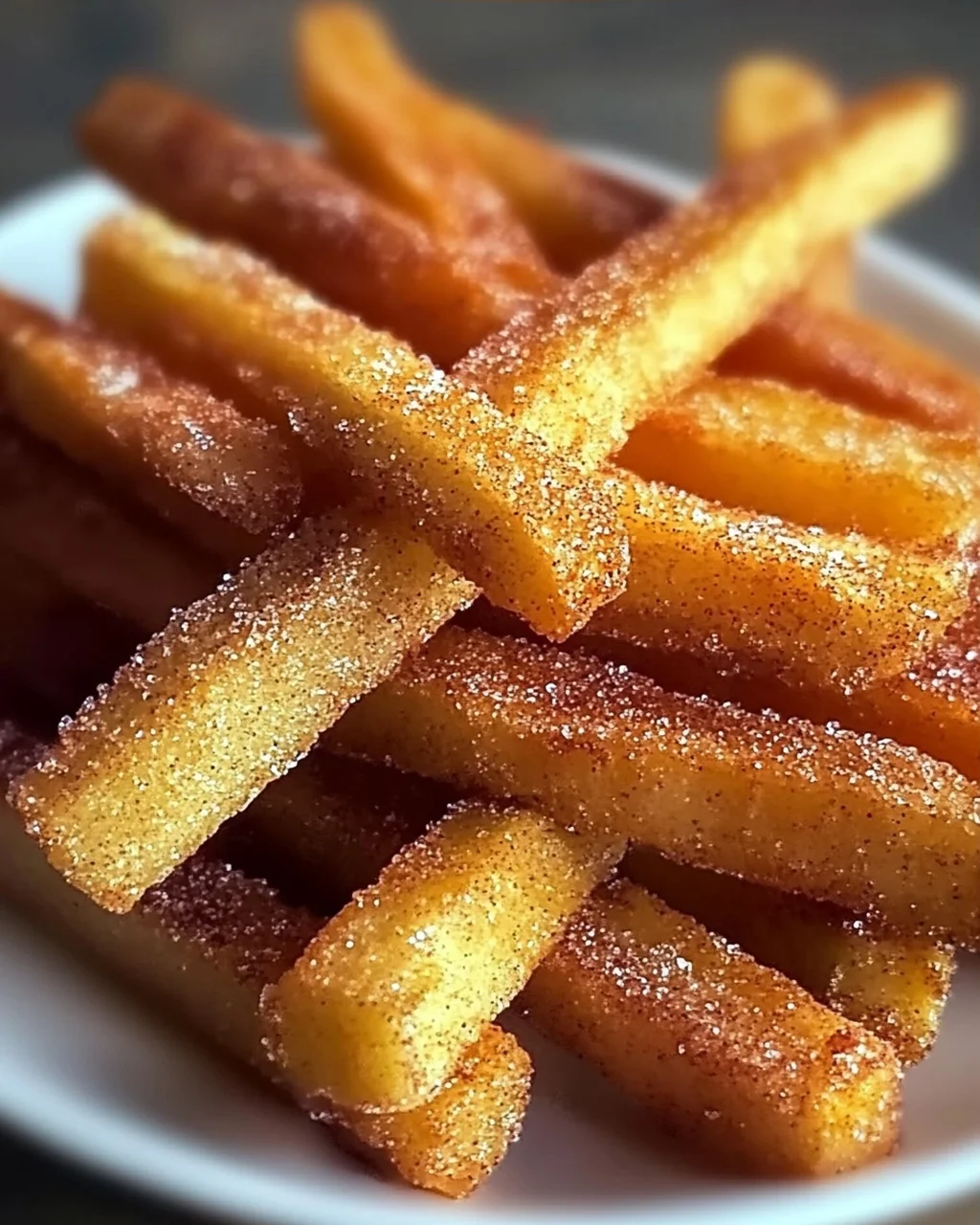Crispy Apfel Pommes: Heißluftfritteuse Rezept leicht gemacht