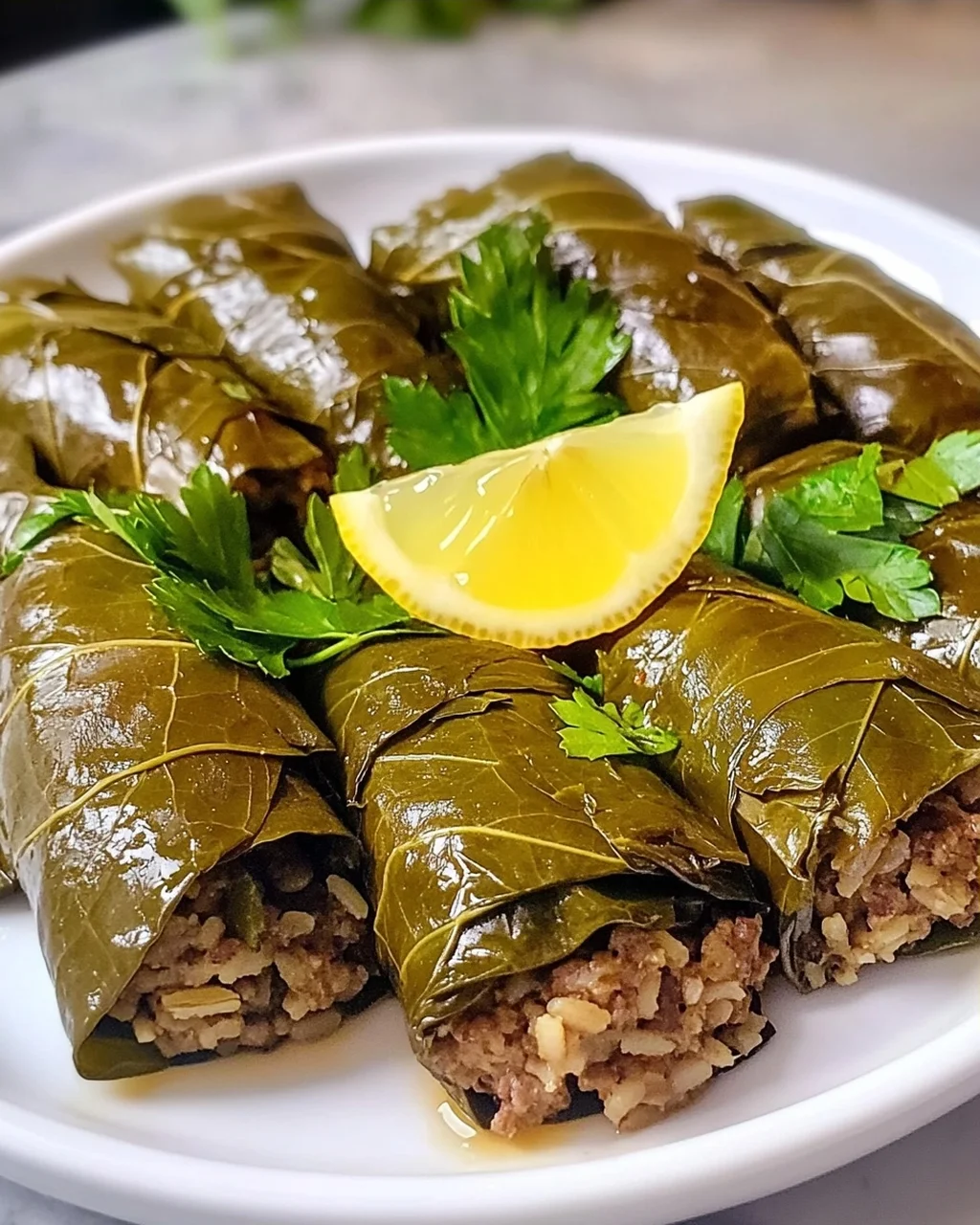 Dolmades: Einfache gefüllte Weinblätter aus Griechenland