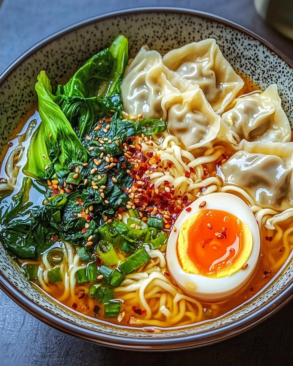 Dumpling Ramen Bowl