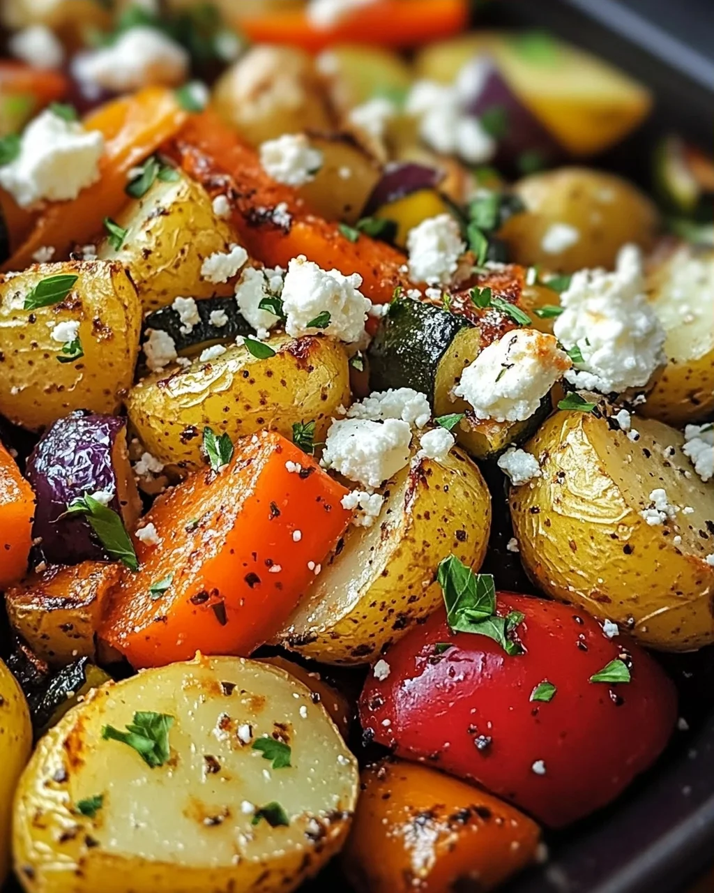 Feta Kartoffeln Ofengemüse