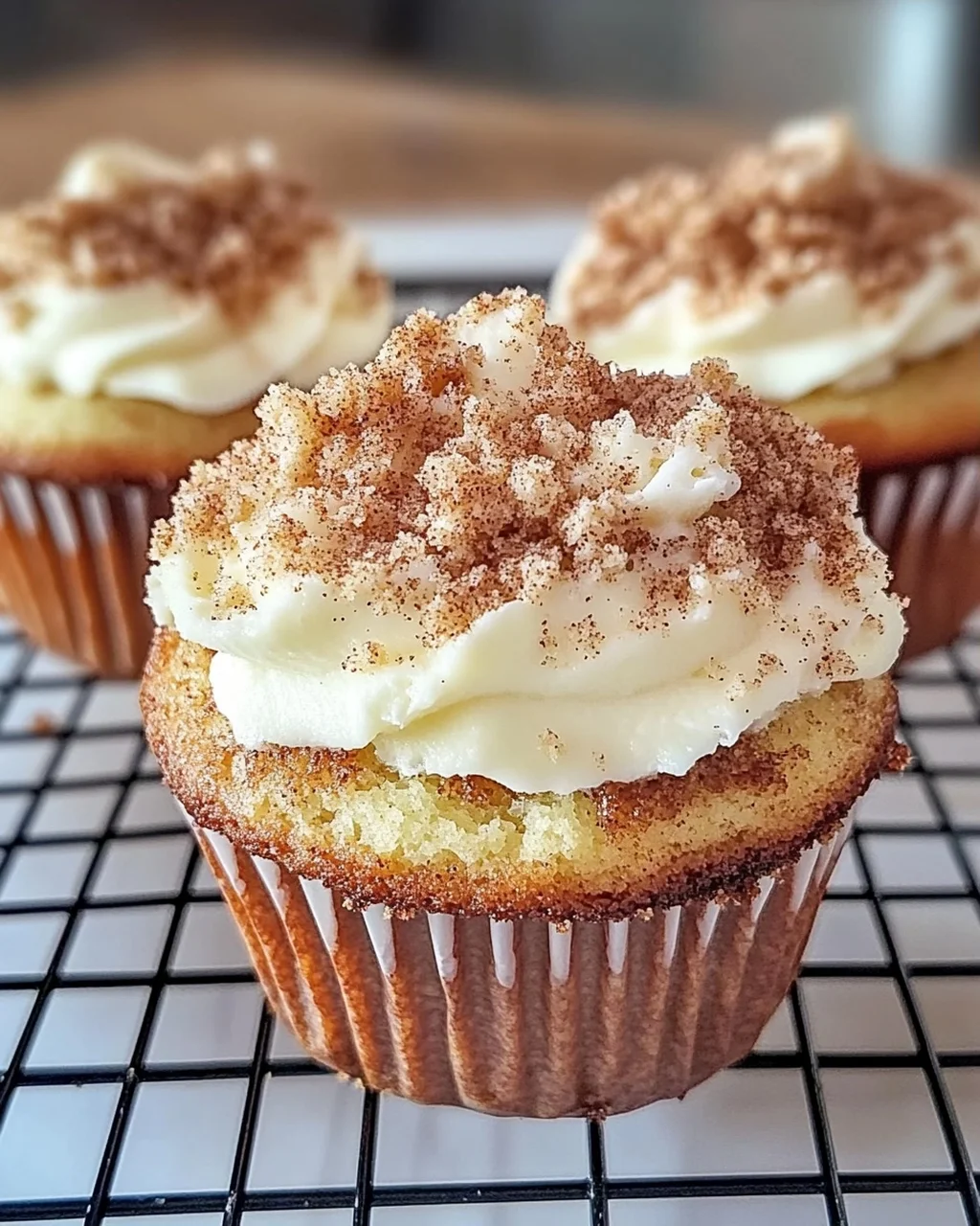 Glutenfreier Kaffee Kuchen mit Cream Cheese Decke