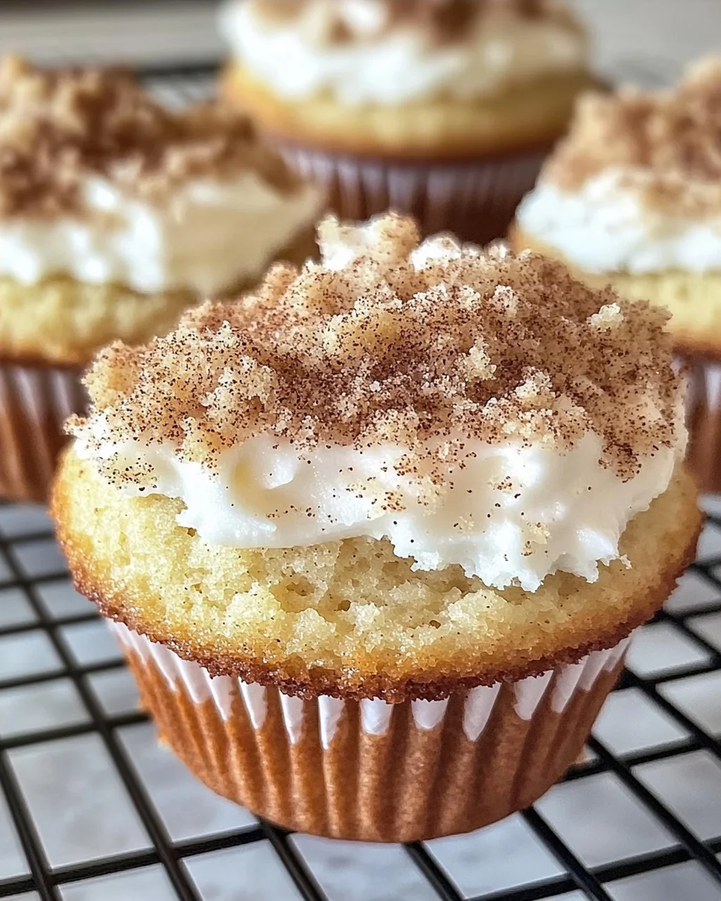 Glutenfreier Kaffee Kuchen mit Cream Cheese Decke