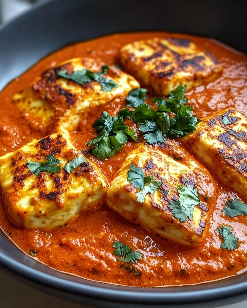 Halloumi Makhani: Einfaches & authentisches indisches Curry