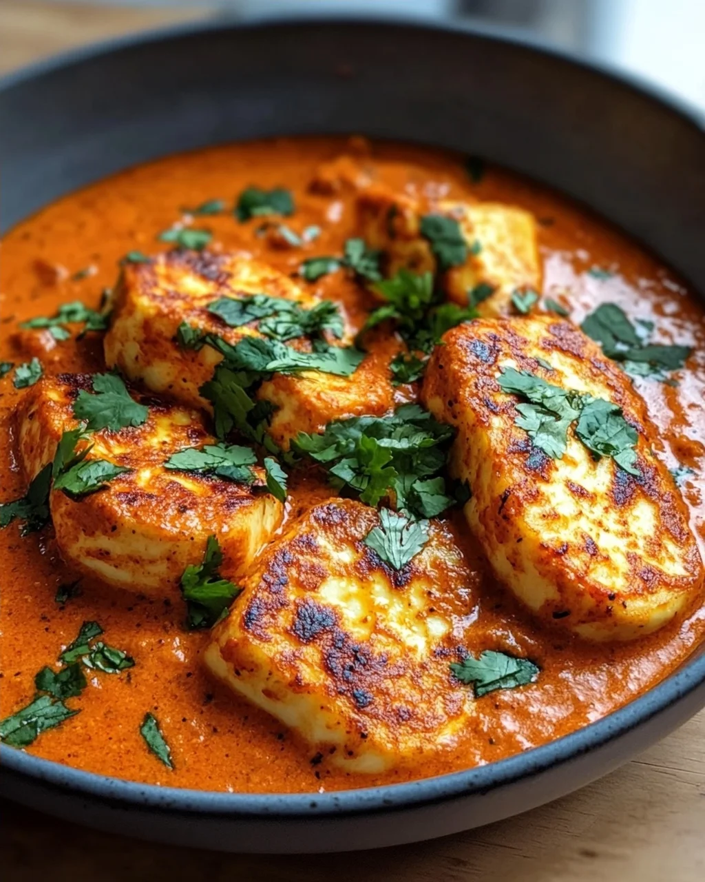 Halloumi Makhani: Einfaches & authentisches indisches Curry