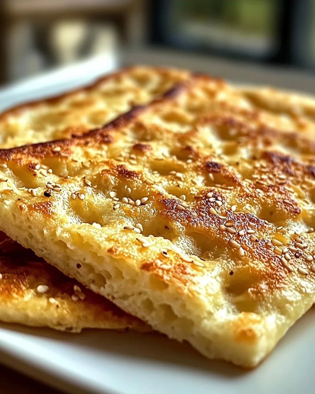 Hüttenkäse Fladenbrot - Glutenfreier Genuss zuhause