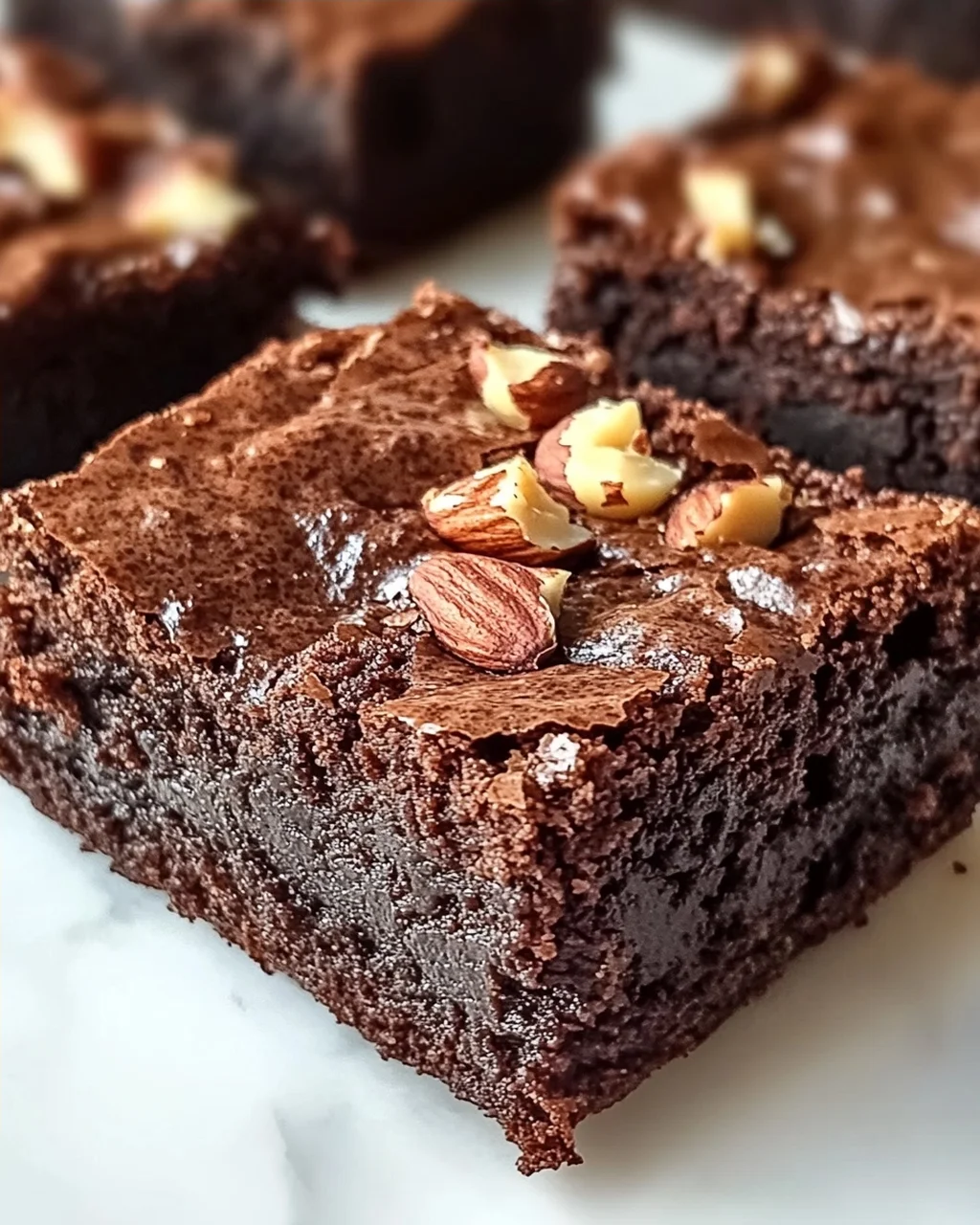 Hüttenkäse Protein Brownies für gesunde Naschkatzen