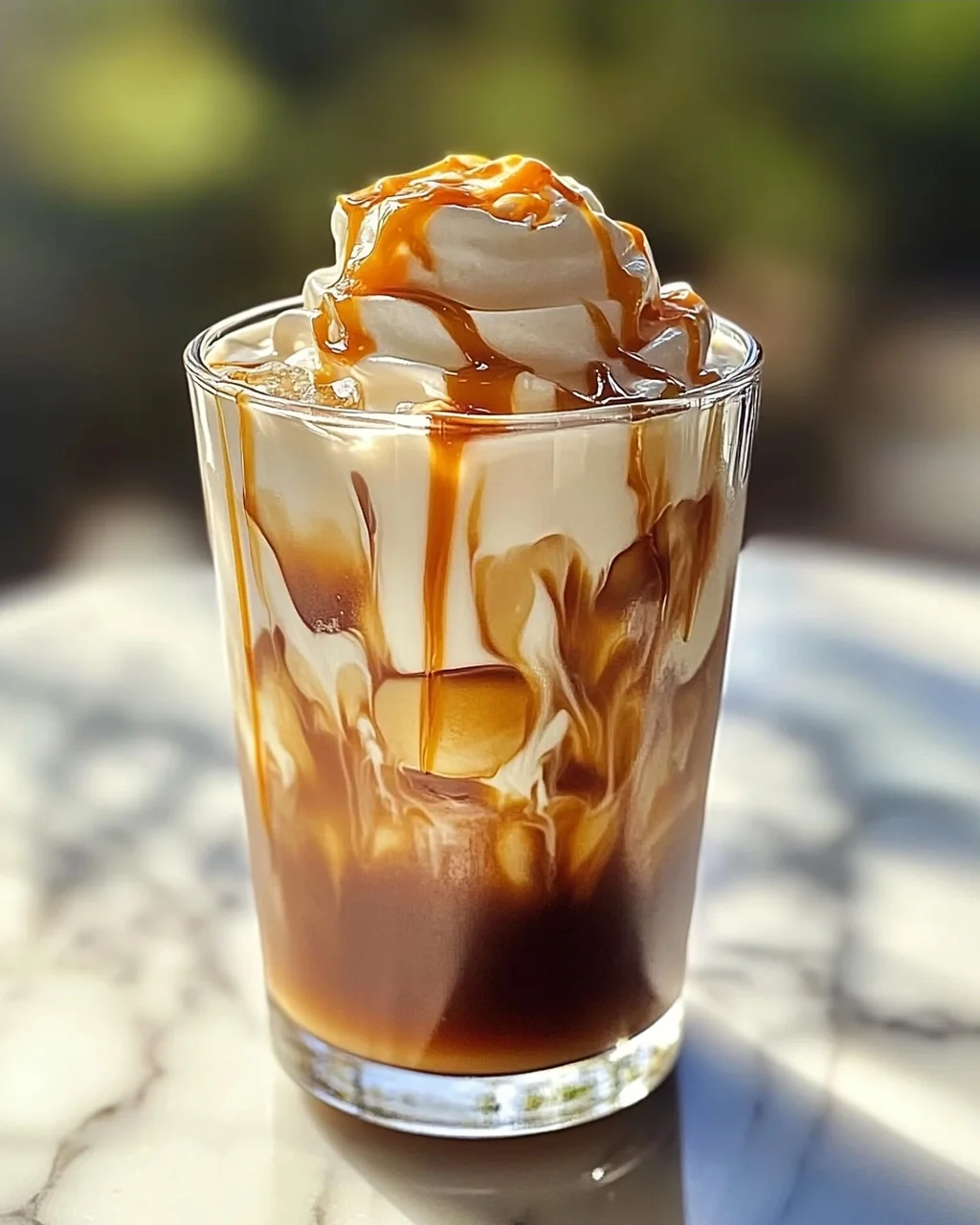 Karamell Mandeldrink Eiskaffee – Schnell und Lecker