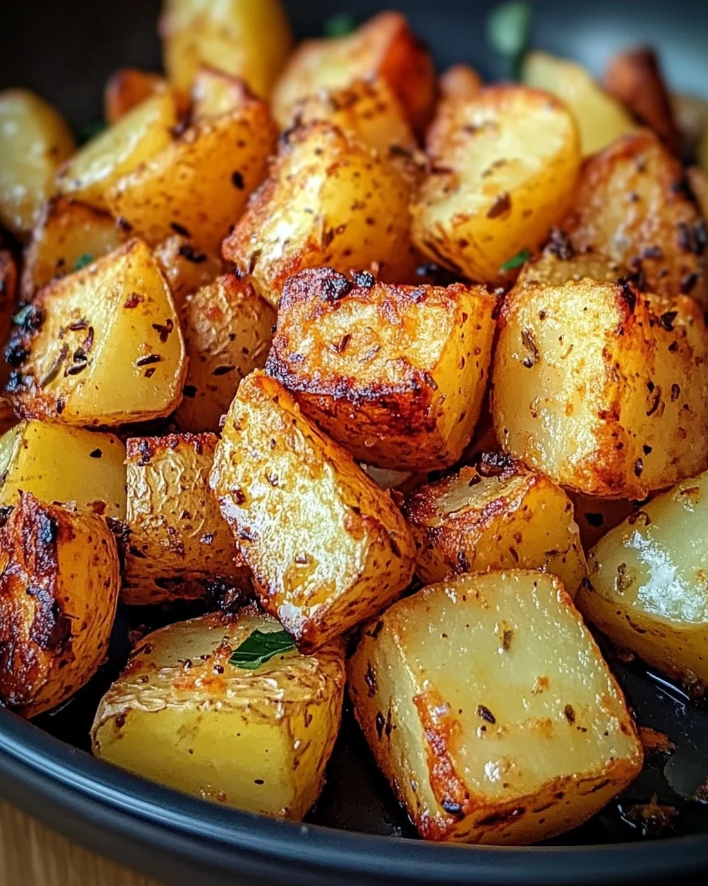 Kartoffeln aus der Heißluftfritteuse