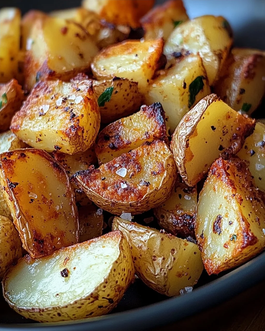Kartoffeln aus der Heißluftfritteuse