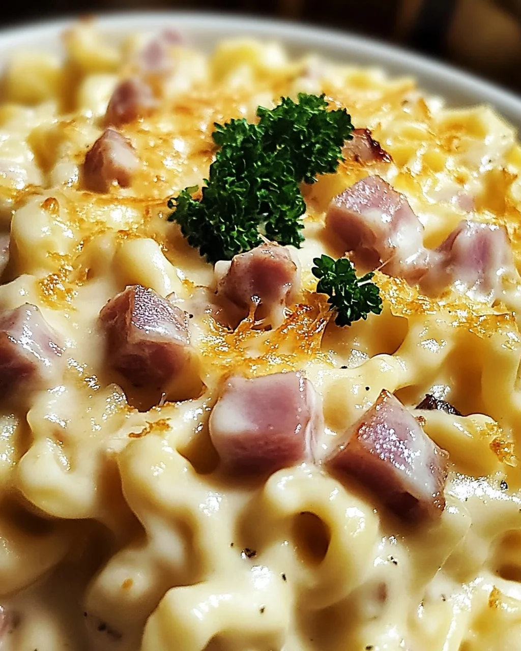 Käse-Schinken-Sahne Spätzle