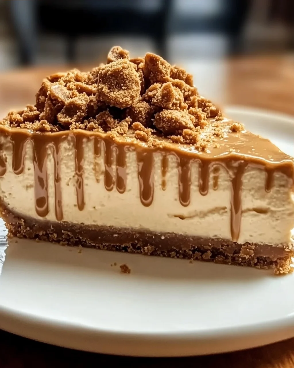 Keine Backen Biscoff Käsekuchen für Genießer