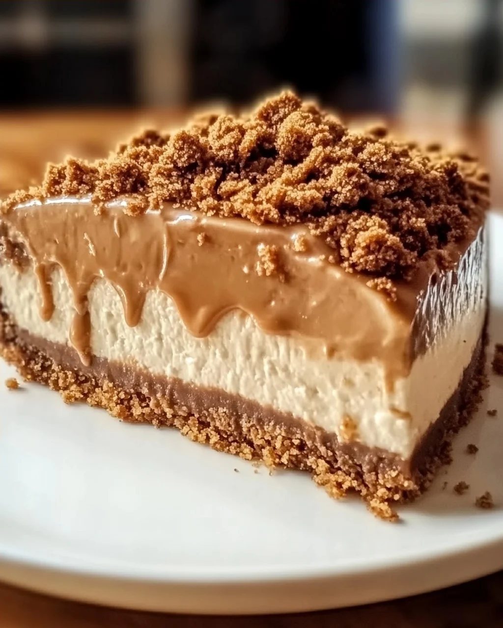 Keine Backen Biscoff Käsekuchen für Genießer