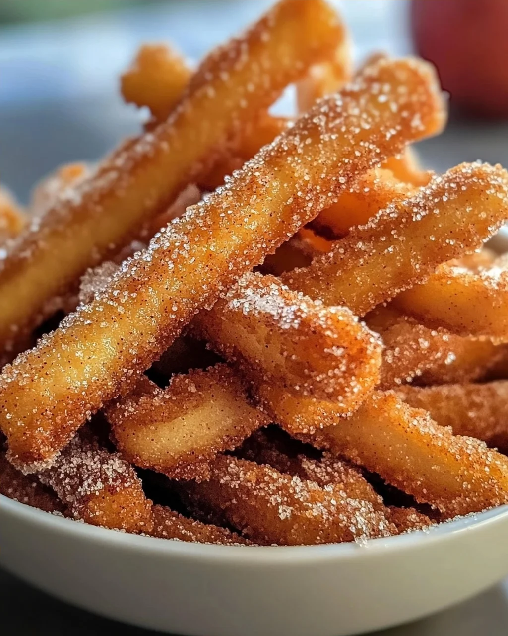 Knusprige Apfelsticks im Airfryer – Gesund und Lecker!