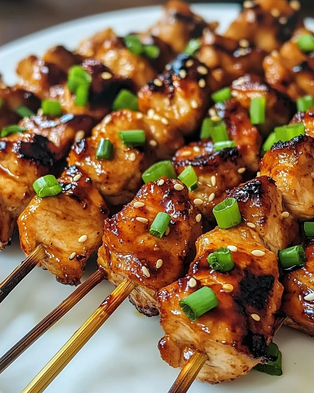 Koreanische Hähnchenspieße für dein Grillvergnügen