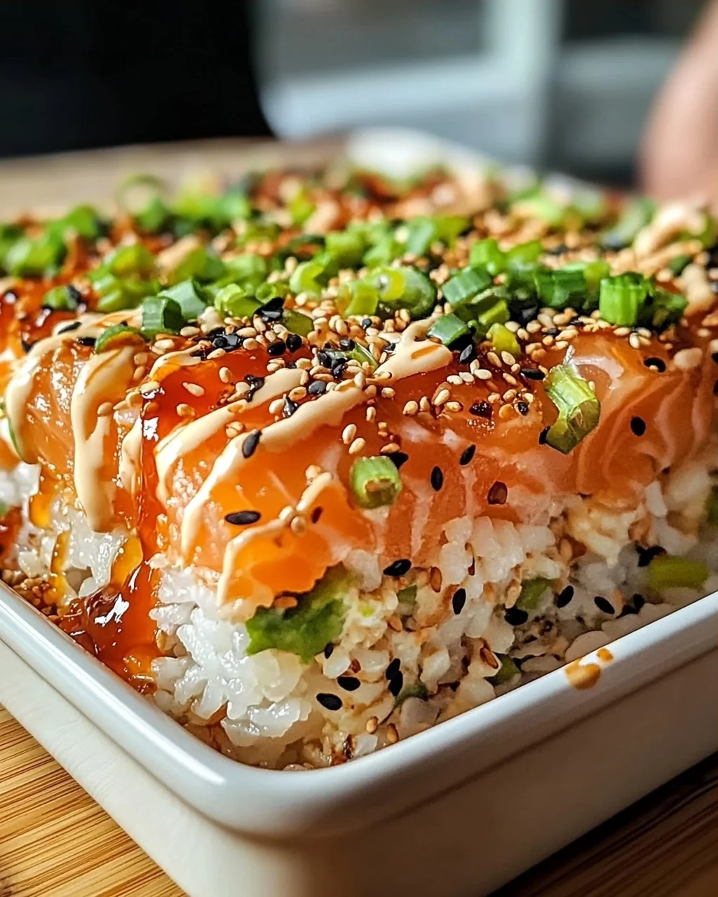 Lachs Sushi Auflauf – Der perfekte Sushi Genuss zuhause