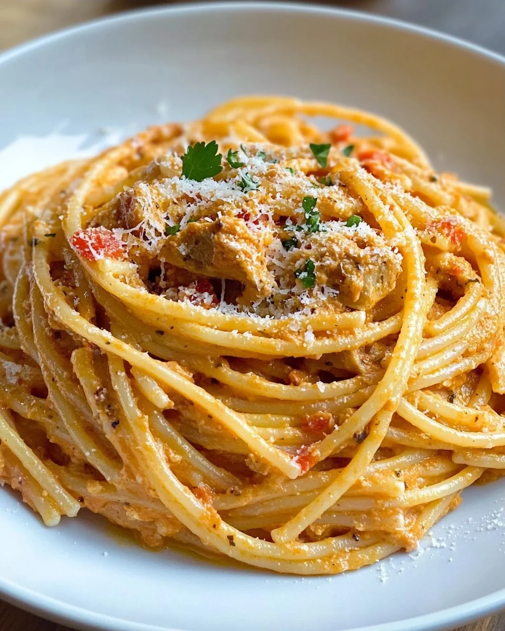 Leckere Pasta mit Thunfisch Sauce – Schnell und einfach!