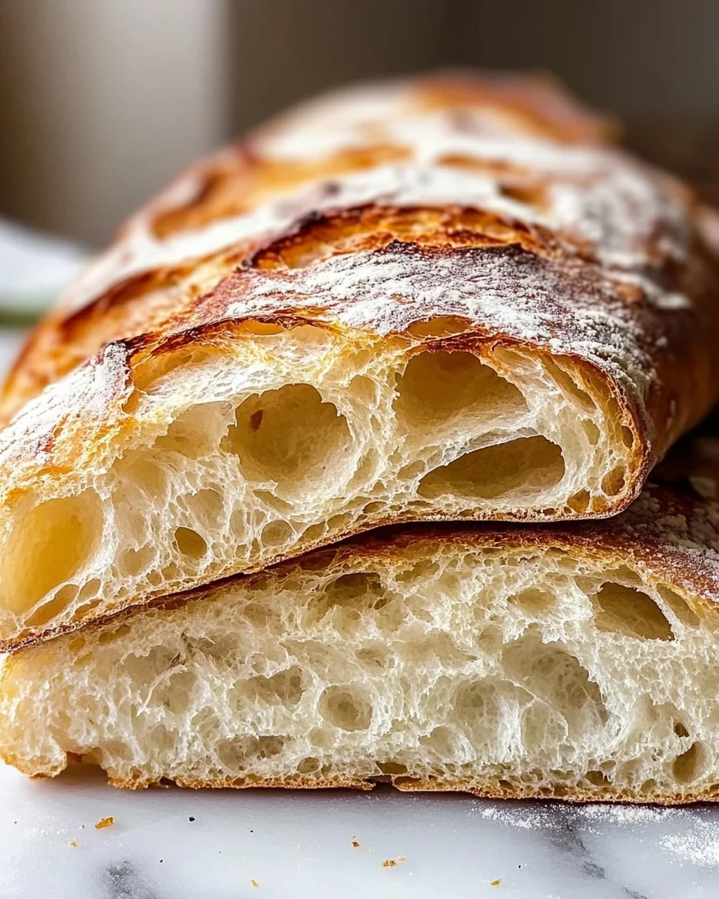 Leckeres Ciabatta-Brot Rezept für frisches Backvergnügen