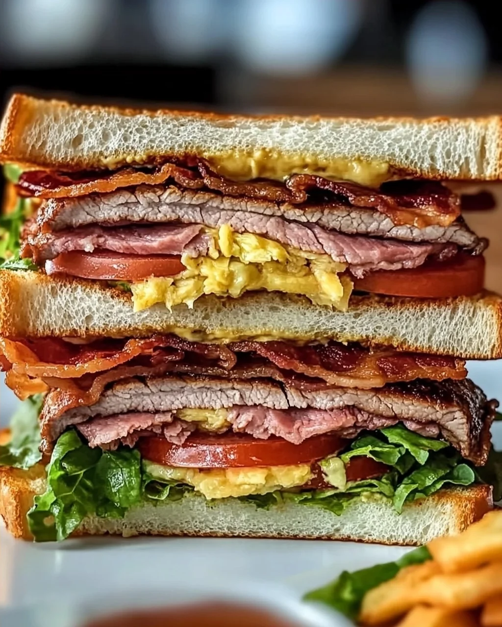 Leckeres Cowboy Club Sandwich: Herzhaft und einfach selbstgemacht!