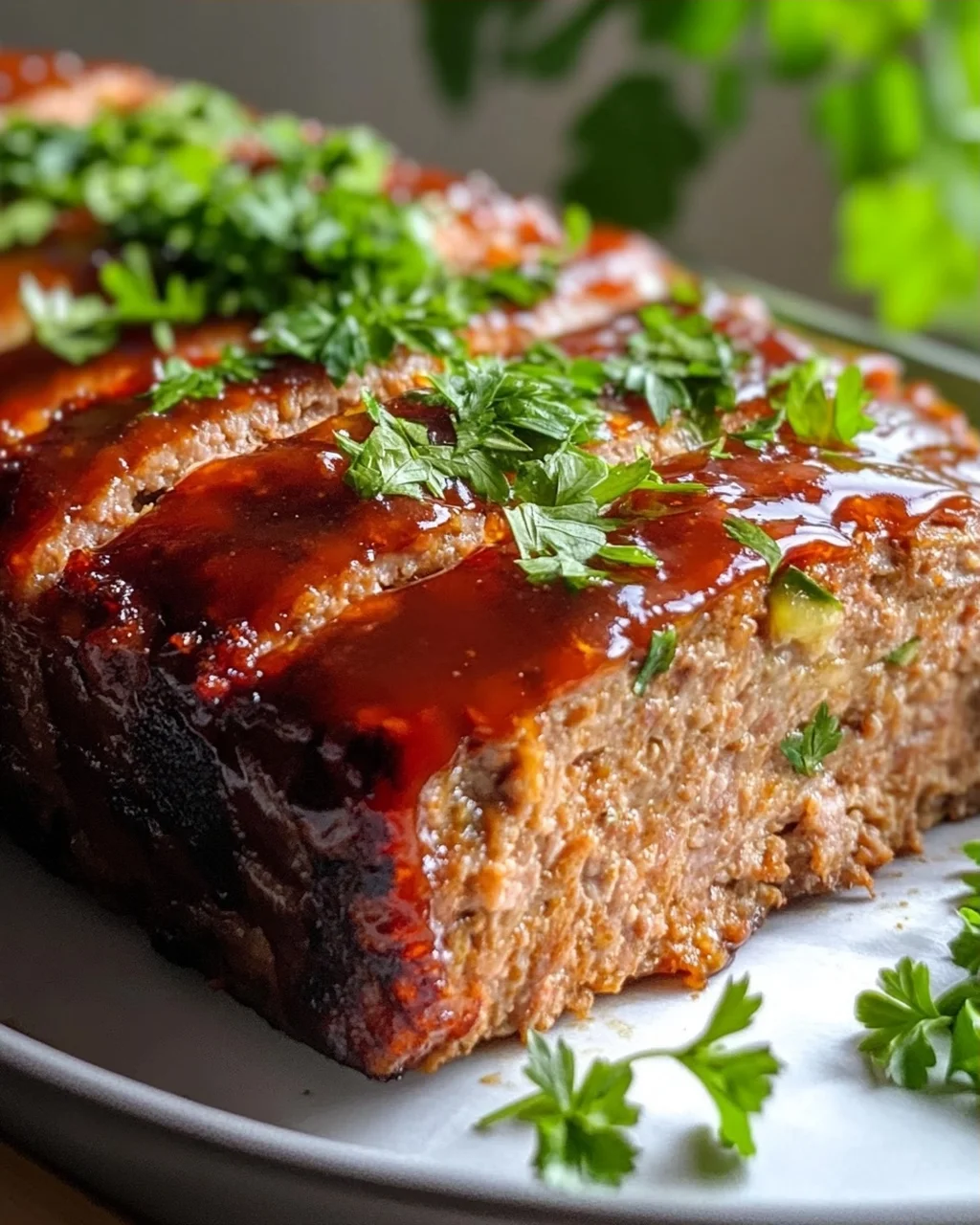 Saftiger Hackbraten aus dem Ofen