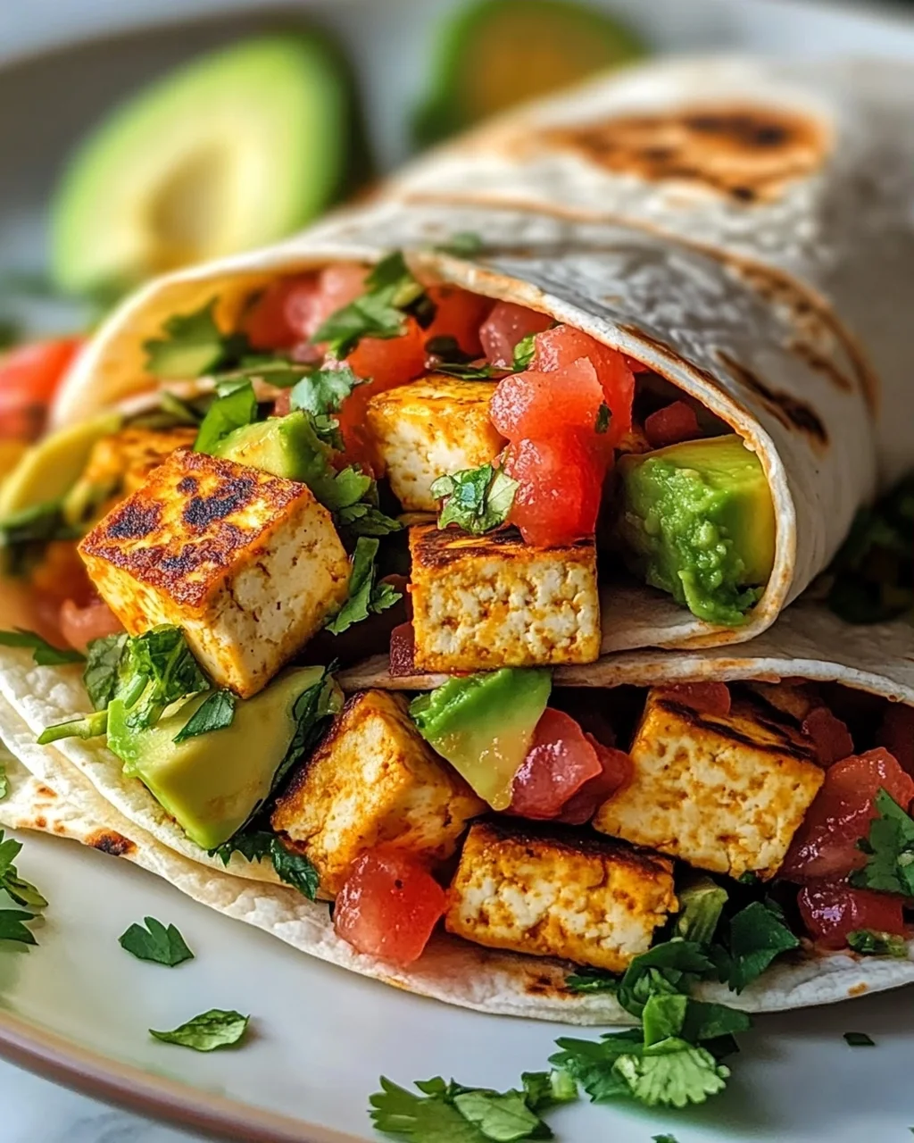Tofu Wraps mit Avocado & Salsa – Frisch, Leicht & Lecker!