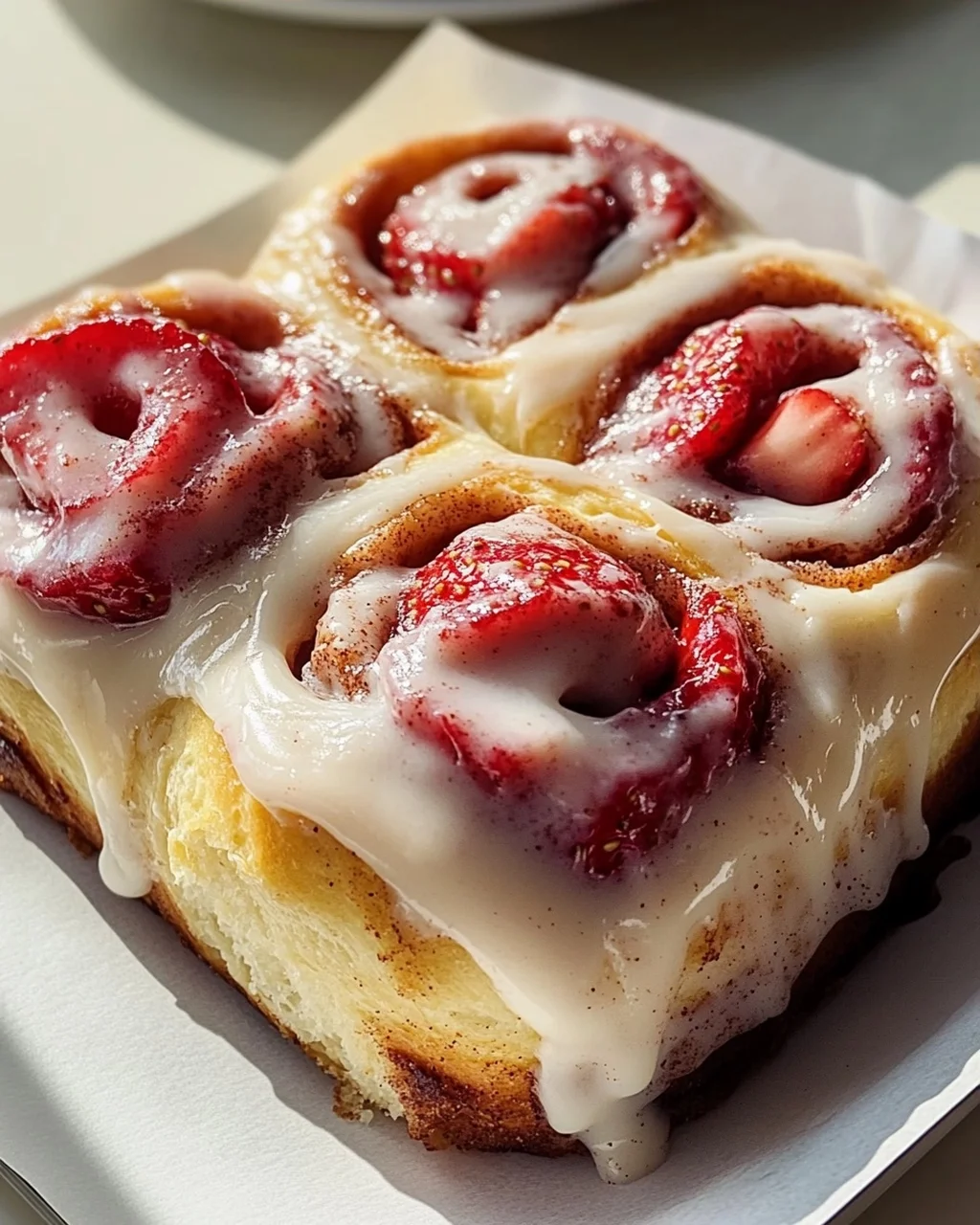 Verführerische Erdbeer-Zimtschnecken: Dein süßes Highlight!