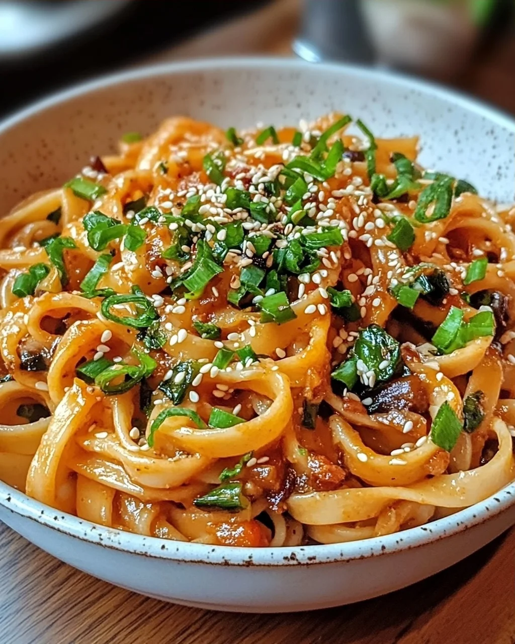 Würzige Miso Pasta