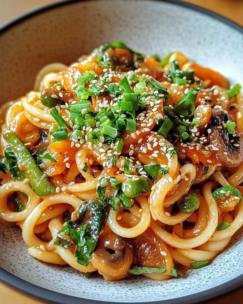 Würzige Miso Pasta